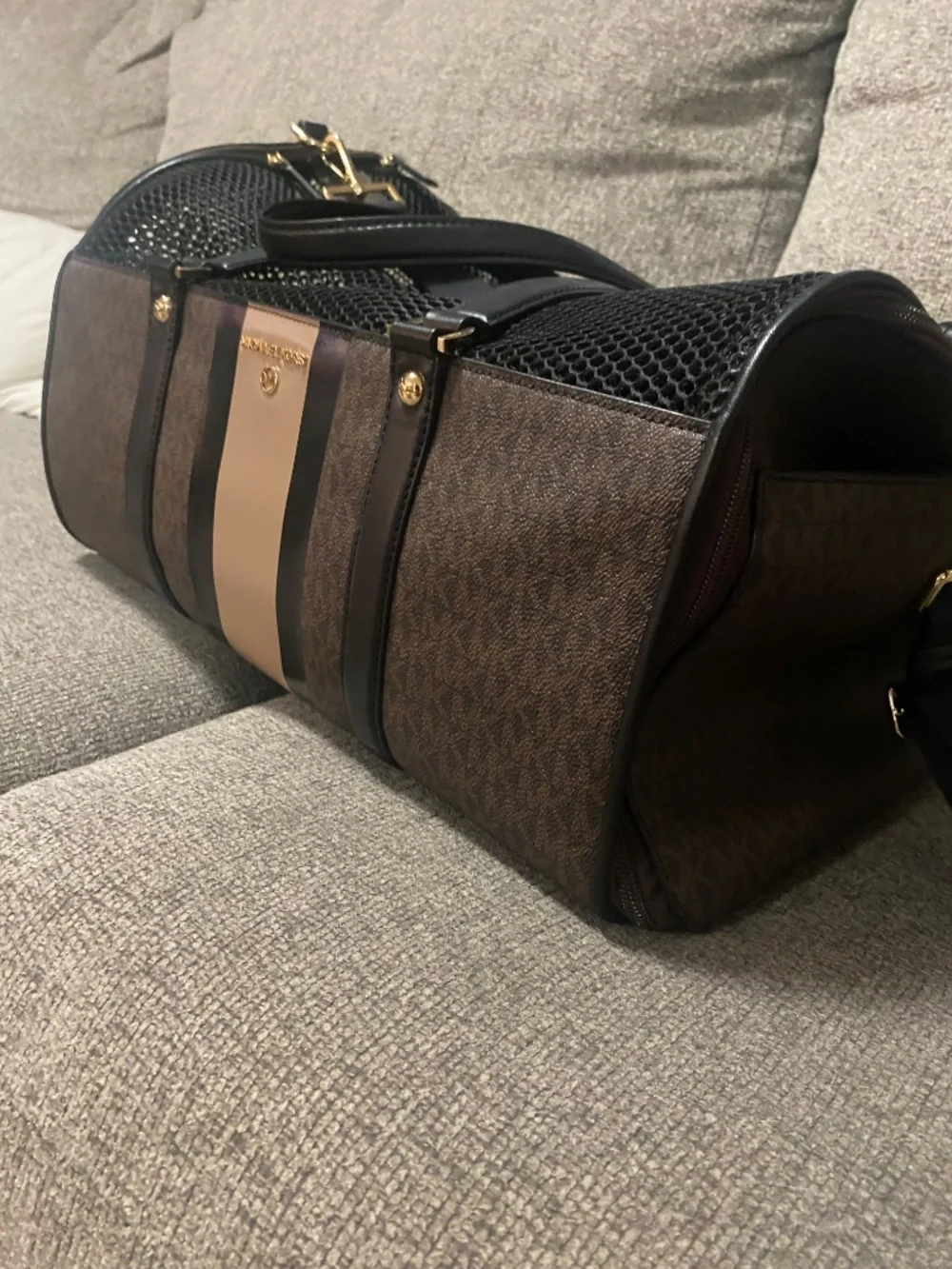 Michael Kors logo pet carrier ** Free Shipping**